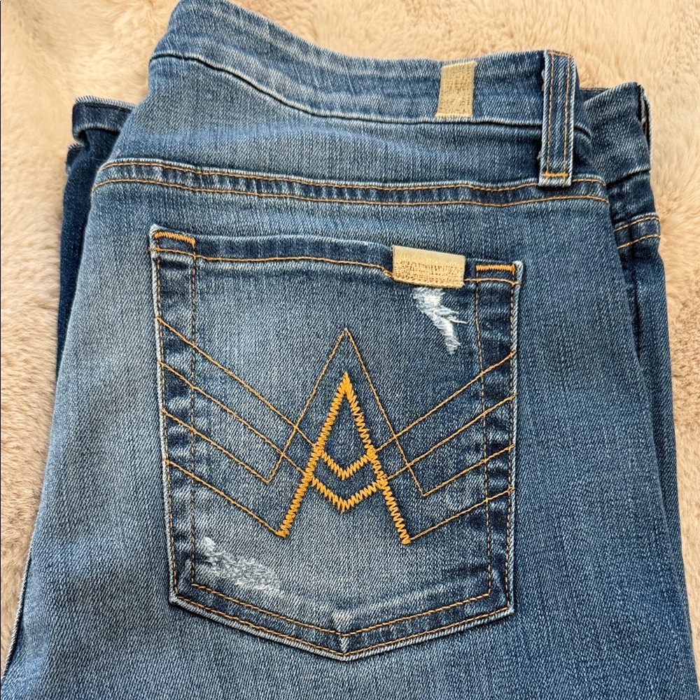 Women's 7 For All Mankind A Pocket Size 31 - Picture 3 of 7